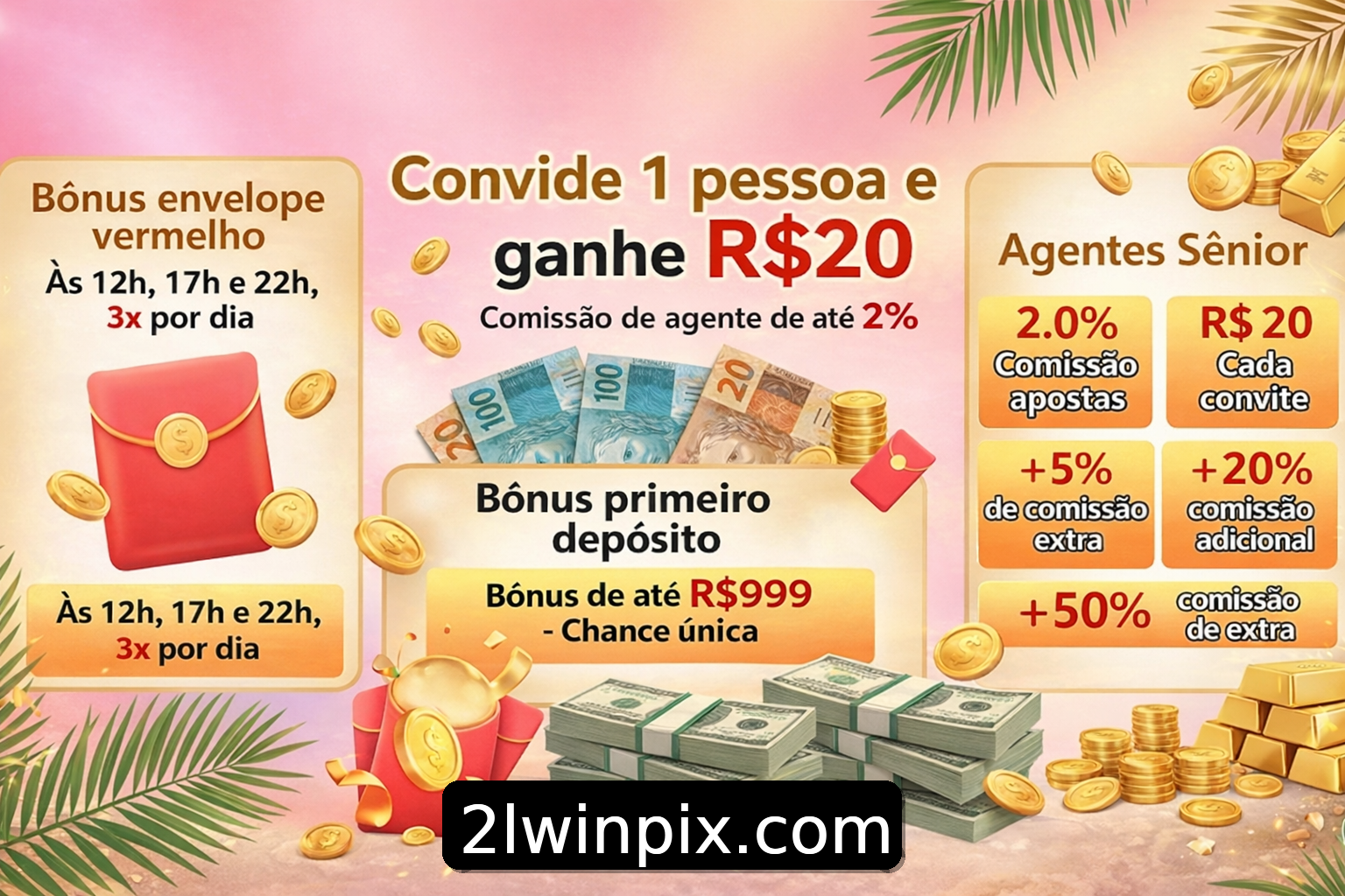 Banner do Bônus do Casino 2lwin